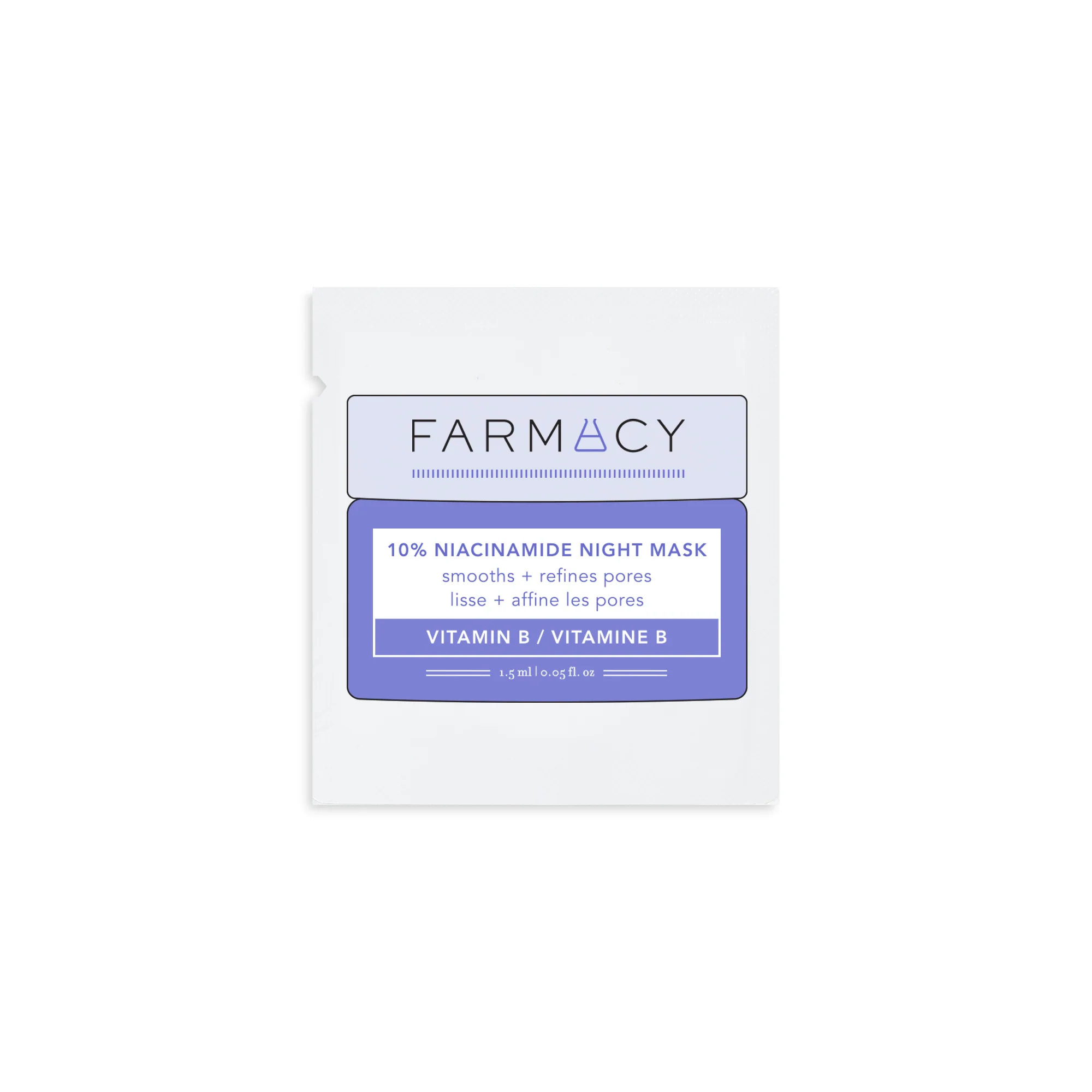 10% Niacinamide Night Face Mask Sample
