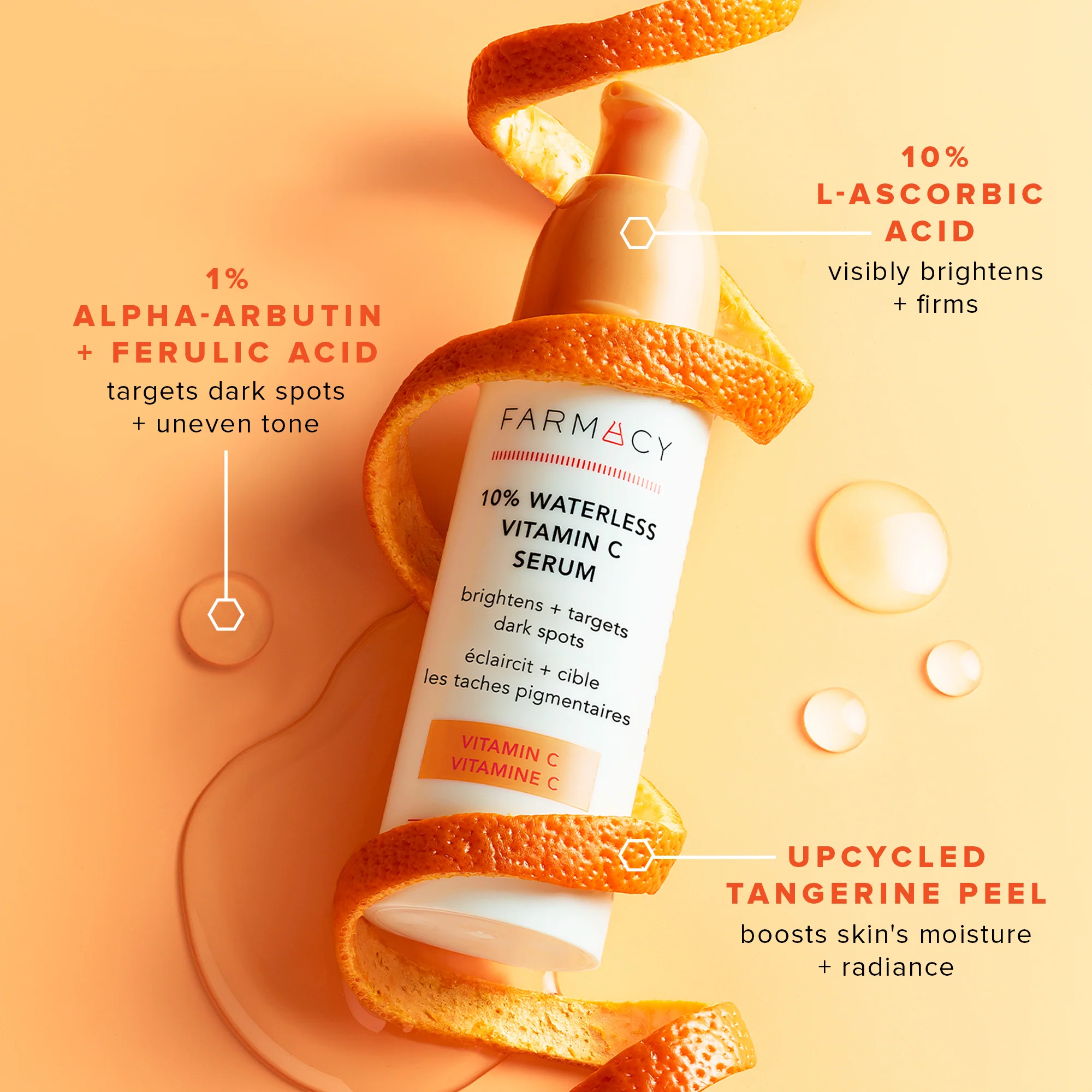 10% Waterless Vitamin C Serum Trial Size - Image 4