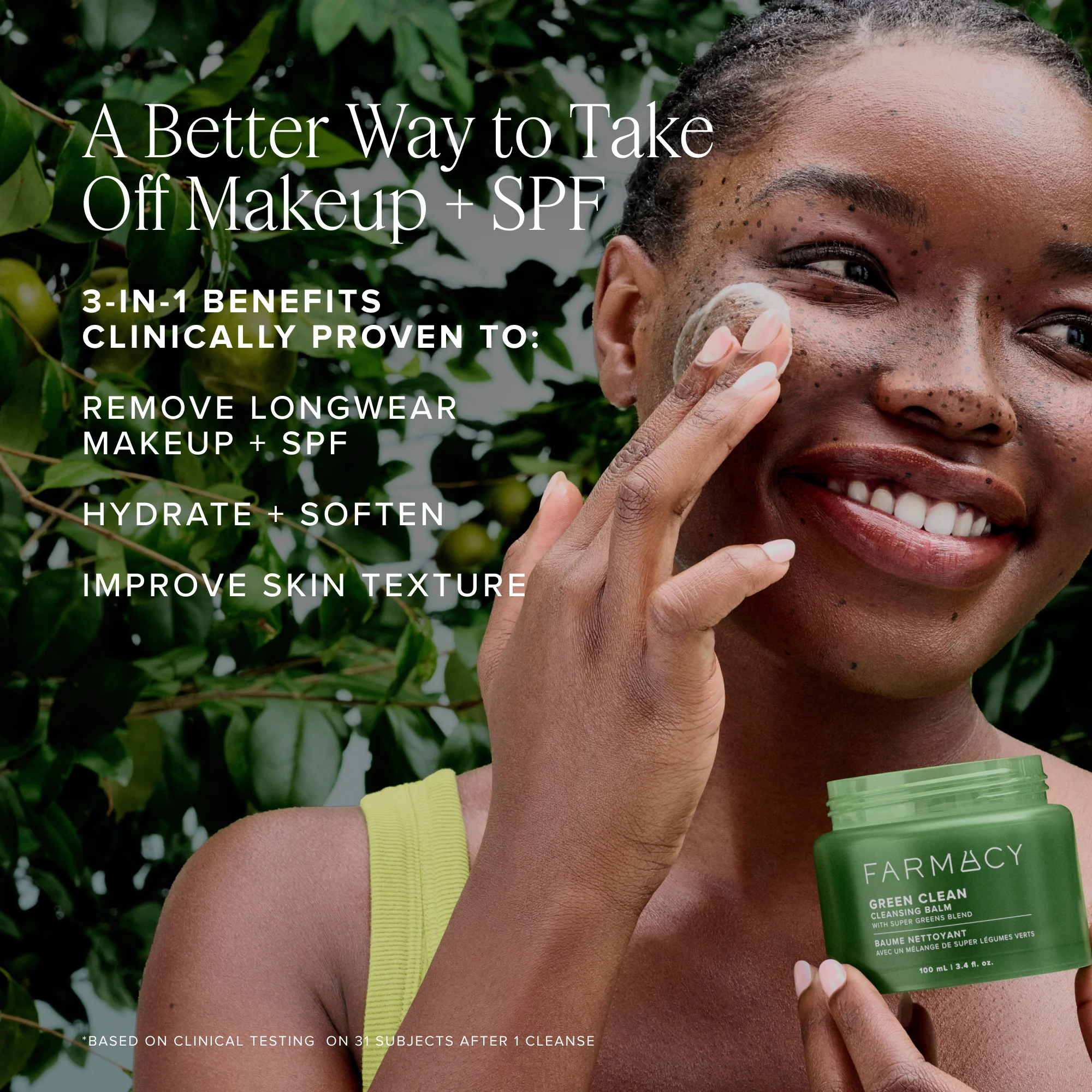 Green Clean Cleansing Balm - Image 3