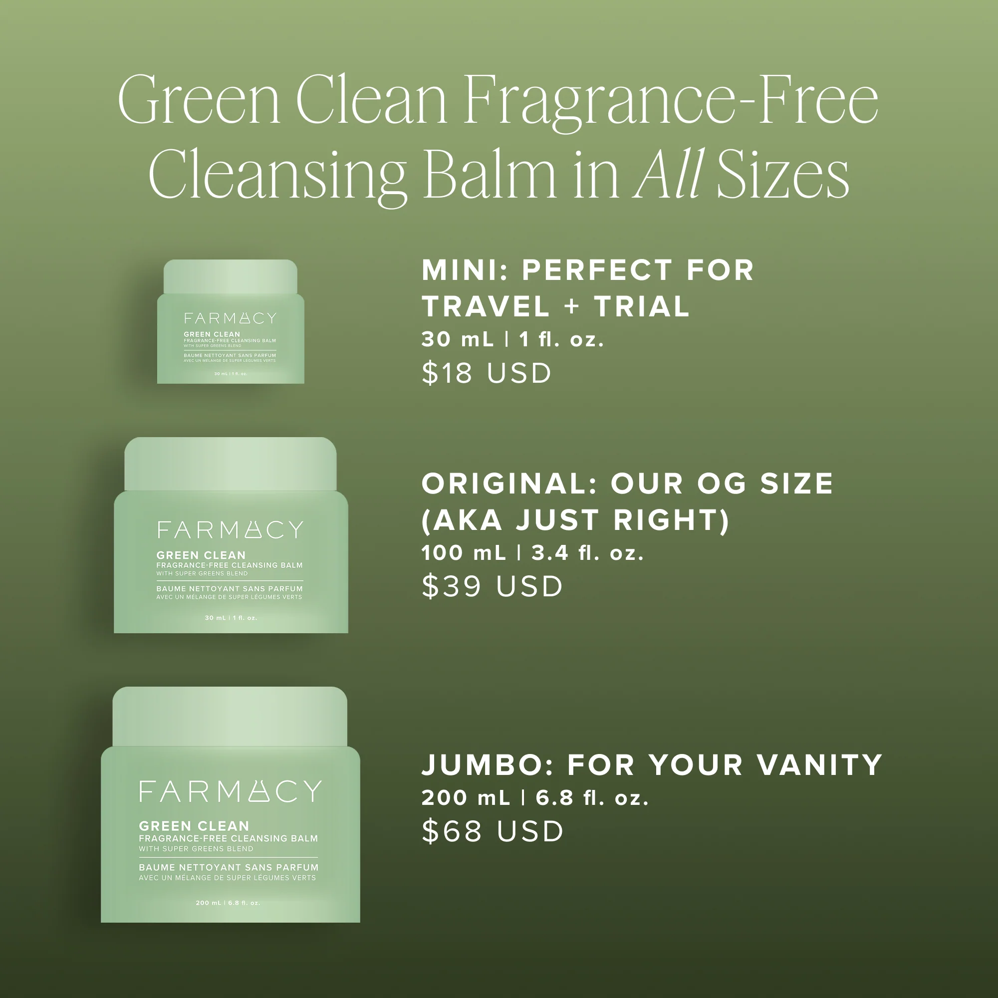 Green Clean Fragrance-Free Cleansing Balm Mini (bundle item) - Image 10