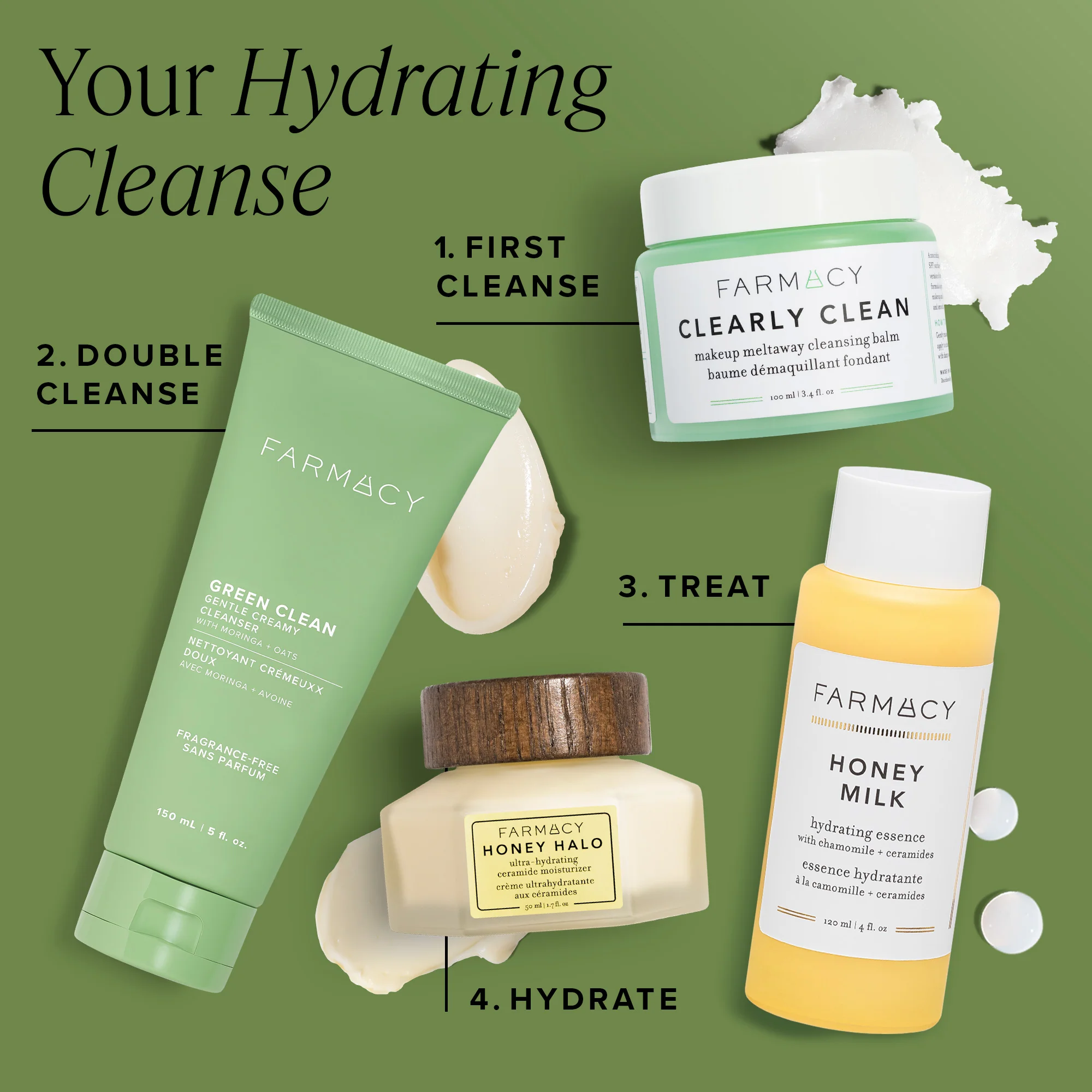 Green Clean Gentle Creamy Cleanser Trial Size (bundle item) - Image 4