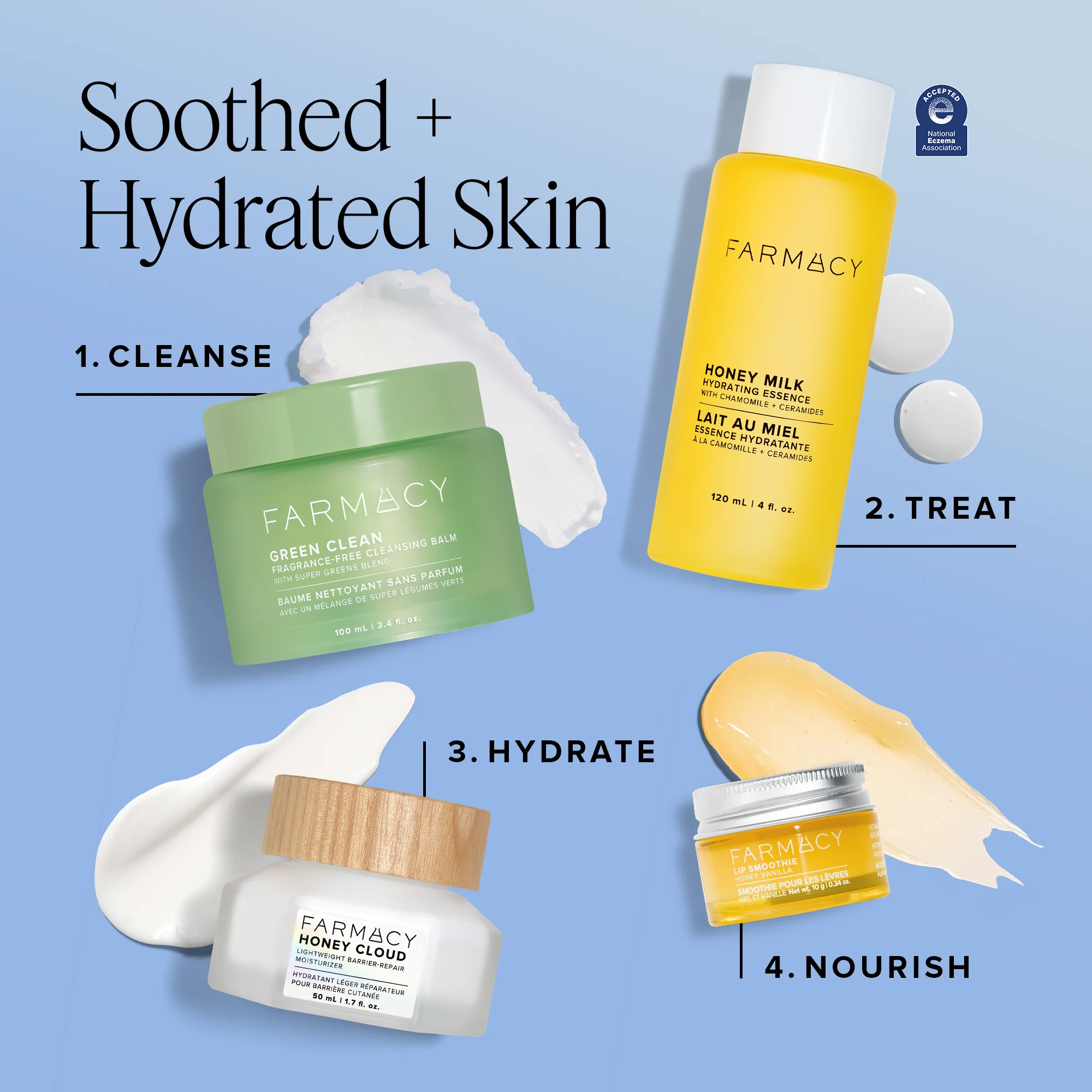 Honey Cloud Lightweight Barrier Repair Moisturizer Trial Size - Image 3