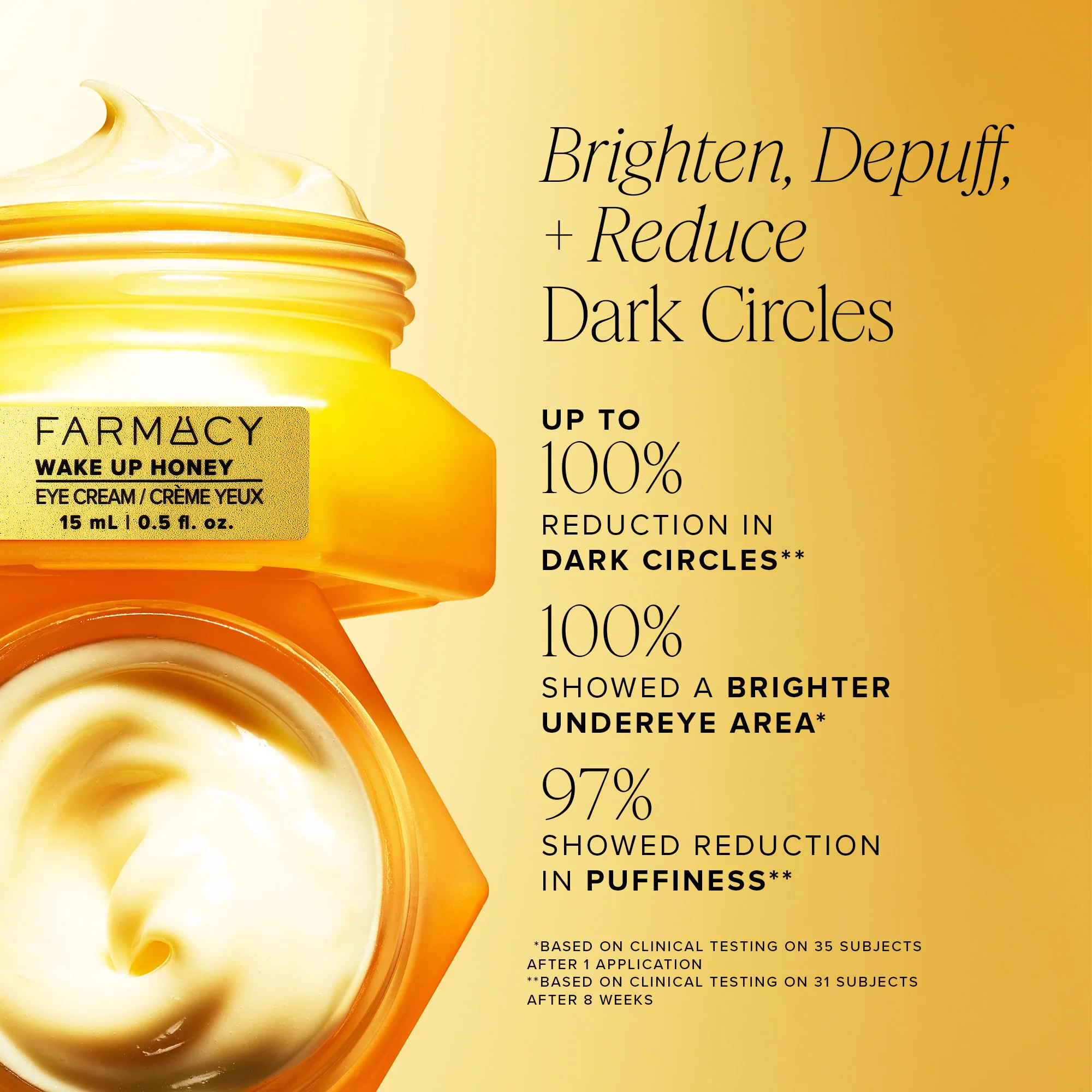 Wake Up Honey Eye Cream Trial Size - Image 4